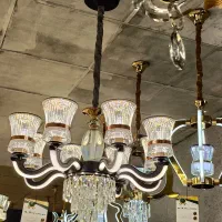 لوستر|لوستر و چراغ آویز|ری, دولت‌آباد|دیوار