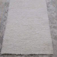 فرش سفید فانتزی ۲ عدد|فرش|نسیمشهر, |دیوار