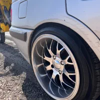 رینگ ۱۶ دولبه رخ تراش شاخ گوزنی کروم اسپورت