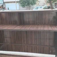 قفسه چوبی،ویترین