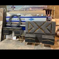 سرویس خواب تمام پارچه پاچلاقی|تخت و سرویس خواب|تبریز, |دیوار