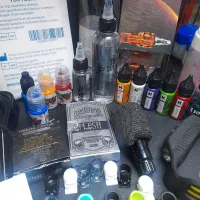 وسایل تتو حرفه ای|آرایشگاه و سالن‌های زیبایی|رشت, منظریه|دیوار