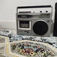 رادیو ضبط توشیبا ساعت دار بدونه