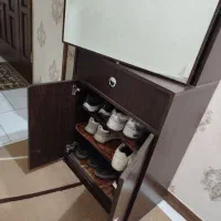 جا کفشی اینه دار|جاکفشی، کمد، دراور|کرج, شاهینویلا|دیوار