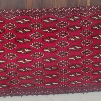 پشتی ترکمن دست باف