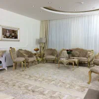 مبلمان ورق طلا + میزها|مبلمان خانگی و میز عسلی|طرقبه, |دیوار