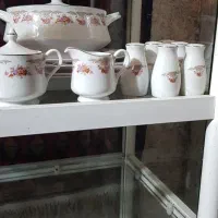 سرویس چینی ۶ نفره کامل ۶۵ پارچه ساخت ژاپن|ظروف سرو و پذیرایی|کرج, شهرک پردیسان|دیوار