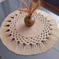 بافت انواع مکرومه|پرده، رانر، رومیزی|رشت, گلسار|دیوار