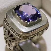 انگشتر های نقره مردانه دستساز جواهری|جواهرات|کرج, اصفهانی‌ها|دیوار