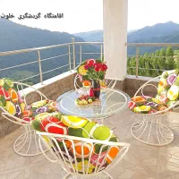 ویلا جکوزی دار خلوت آرام در محیطی جنگلی