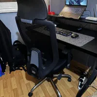 صندلی طبی مشکی|مبلمان اداری|رشت, دیلمان|دیوار