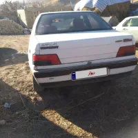 ماشین کاربرات پژو رنگ سفید مدل ۱۳۷۳|خودرو سواری و وانت|سراجو, |دیوار