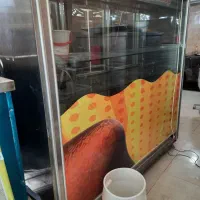 یخچال ایستاده ویترینی استیل