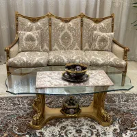 مبل کلاسیک ۹نفره و غذاخوری چوب راش لهستان|مبلمان خانگی و میز عسلی|ساوه, |دیوار