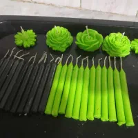 قبول سفارشات هزاران شمع در طرح و رنگ مختلف
