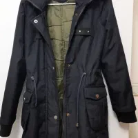 دو عدد کاپشن کلاه دار دخترانه سایز ۲ و سایز ۳|لباس|رشت, گلباغ نماز|دیوار