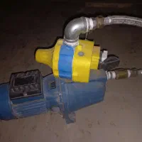 پمپ آب همراه اتوماتیک یک اسب ژاپنی در حد|مصالح و تجهیزات ساختمان|صحنه, |دیوار