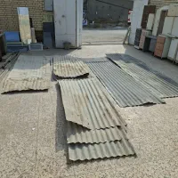 مقداری پلیت ورق لوله برا سایبان کپر|مصالح و تجهیزات ساختمان|بهبهان, |دیوار