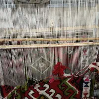 یک جفت گلیم دست بافت تمام پشم|گلیم، جاجیم، گبه|کرمانشاه, |دیوار