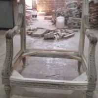 کلاف مبل خام کاجی پاپیون|مبلمان خانگی و میز عسلی|قم, آرامستان بهشت معصومه|دیوار