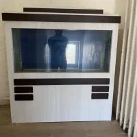 فروش آکواریوم با قاب و پایه mdf