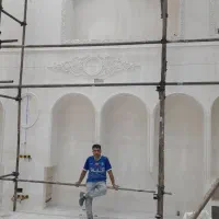 اجرای گچبری پیش ساخته ودستی گچ کاری  پتینه کاری