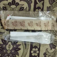 قاشق و چنگال یک بار مصرف تعداد ۱۹۰عدد