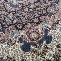 فرش ساوین اصلی به رنگ بادمجانی ،نو|فرش|قم, باغ اشرافی|دیوار