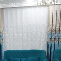 فروش پرده به همراه دوعدد شال پرده