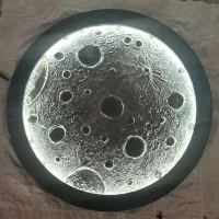 دیوارکوب ماه|تابلو، نقاشی، عکس|زنجان, |دیوار