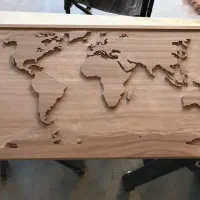 خدمات سی ان سی mdf ، چوب و غیر فلزات|خدمات پیشه و مهارت|پردیس, شهرک صنعتی خرمدشت فاز ۷|دیوار