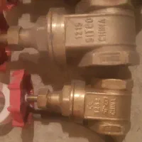 شیرفلکه برنجی ۵ و ۳ مارک کیز و سیتکو در حد نو|مصالح و تجهیزات ساختمان|کرمان, |دیوار