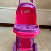 کالسکه عروسک و جرثقیل|اسباب‌بازی بچه|قم, باجک یک|دیوار