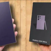 اس ۲۴ اولترا  بنفش تیتانیومی.در حد نو