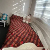 سرویس تخت یکنفره ی نوجوان|تخت و سرویس خواب|تهران, والفجر (افسریه)|دیوار