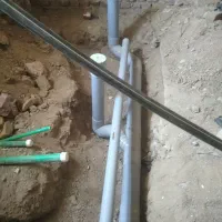 لوله کشی آب گرم وسرد فاضلاب پکیچ فاضلاب شهری