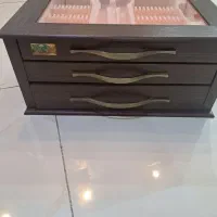باکس قاشق چنگالی چوبی