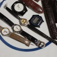 تعدادی ساعت وبند ساعت