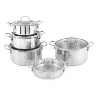 سرویس ۱۰پارچ استیل لایف اسمایل