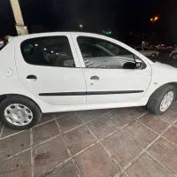 پژو206 تیپ 5 سفید مدل 96|خودرو سواری و وانت|یزد, |دیوار