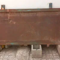 قفسه مغازه ودر آهنی