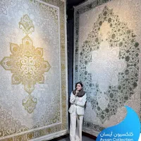 فرش آیسان در دو رنگبندی ۷۰۰شانه ۱۲و۹و۶ متری