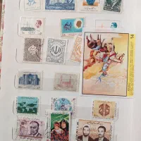 تمبر پستی وکوپن قدیمی|کلکسیون اشیاء عتیقه|مشهد, عامل|دیوار