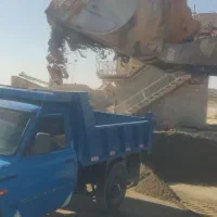 حمل ماسه نخودی خاک ملک مخلوط سر خاک اجر|خدمات حمل و نقل|سراوان, |دیوار