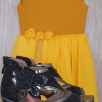 لباس و کفش مجلسی(فقط یک بار پوشیده شده)|لباس|پیر بکران, |دیوار