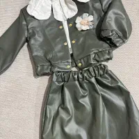 کت ودامن چرم بچه گانه