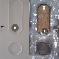 نقاشی ساختمان،درب و پنجره