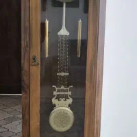 ساعت ایستاده چوبی