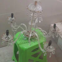 لوستر کریستالی قدیمی