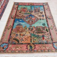 فرش ۸۰ ساله تبریز مدل ۴فصل|فرش|تهران, بازار|دیوار